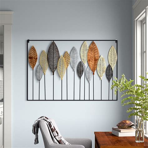 Andover Mills™ Wrought Iron Plants & Flowers Wall Decor & Reviews | Wayfair