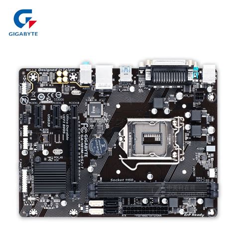 Original Gigabyte GA-H81M-DS2-T Desktop Motherboard H81M-DS2-T H81 LGA 1150 i3 i5 i7 DDR3 16G ...