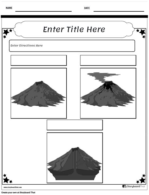 Free Volcano Worksheets | Vocabulary & Diagram Studies - Worksheets Library