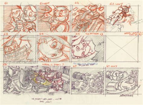 Alvin and the Chipmunks Maltese Chipmunk Storyboard Drawing - ID ...