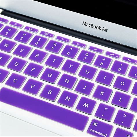 Macbook Keyboard Cover - Purple | Colourbanana