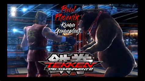 Tekken Tag Tournament 2: Paul Phoenix/Kuma Gameplay - YouTube