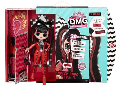 Buy LOL Surprise OMG Spicy Babe Fashion Doll, Great Gift for Kids Ages ...