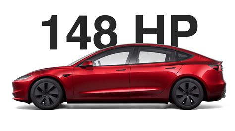 The Base Tesla Model 3 Has Just 148 HP In Singapore