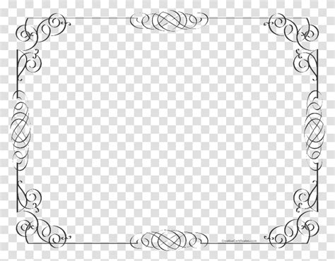 Certificate Border Download Vintage Photograph Border, Chain, Leisure Activities Transparent Png ...