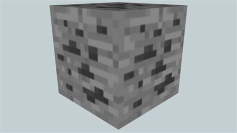 ZSF] Minecraft Blocks: Coal Ore (16) | 3D Warehouse