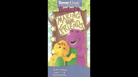 Barney’s Making New Friends 1995 VHS - YouTube