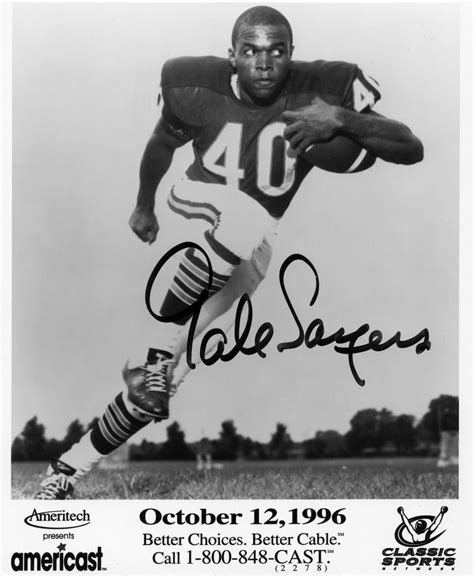 Gale Sayers | PSA AutographFacts℠