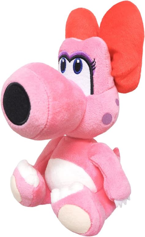 Amazon.com: Sanei Boeki Super Mario All Star Collection Birdo Plush Toy, Size S, Height 7.9 ...