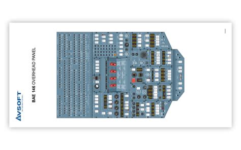 BAe 146 Cockpit Poster