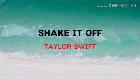 Shake It Off Lyrics || Taylor Swift - YouTube