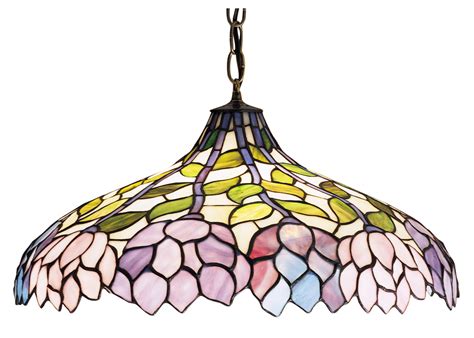 Meyda 30449 Tiffany Classic Wisteria Hanging Lamp