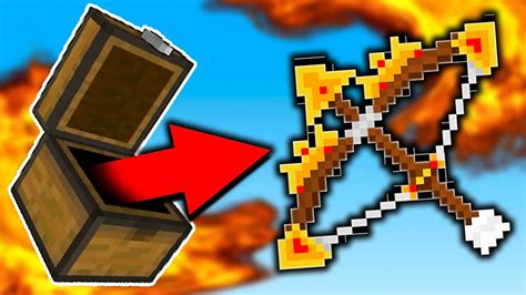 POWER 10 GOD BOW!! (Minecraft Skywars) - YouTube