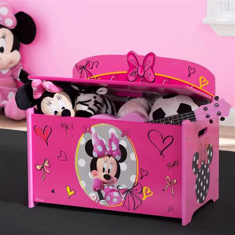 Disney Minnie Mouse Deluxe Toy Box | Toy Storage | Baby & Toys | Shop The Exchange