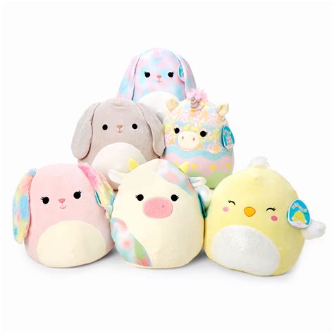 With their spring-pastel colors and friendly faces, these huggable toys will be your new ...