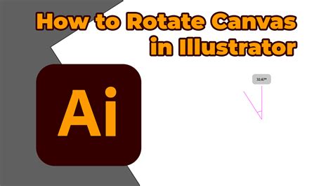 How to Rotate Canvas in Illustrator - FilterGrade