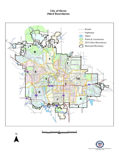 City of Akron Ward Map | PDF