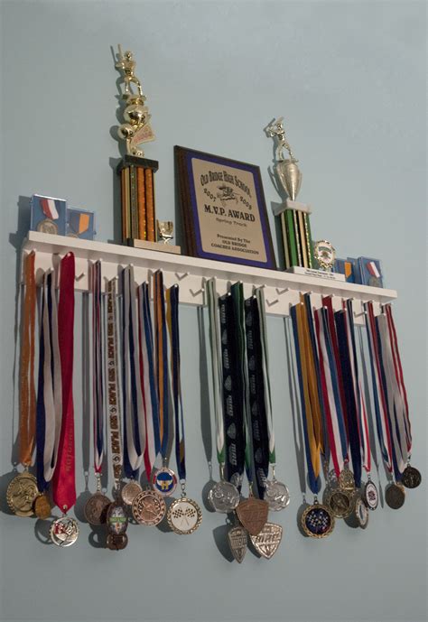 Medal Awards Rack : The Premiere Medal and Trophy Display Racks | Medal display, Trophy display ...