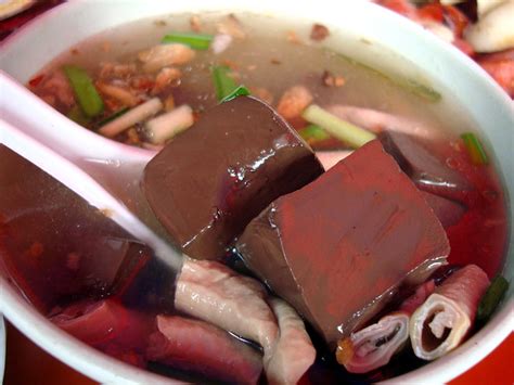 Pig Blood Cake Soup | Flickr - Photo Sharing!