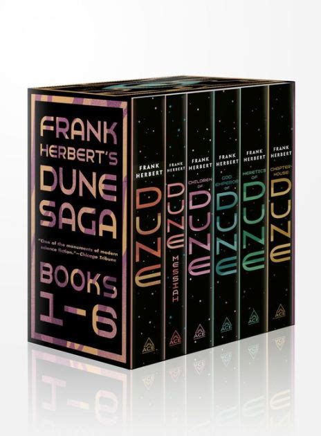 Frank Herbert's Dune Saga 6-Book Boxed Set: Dune, Dune Messiah ...