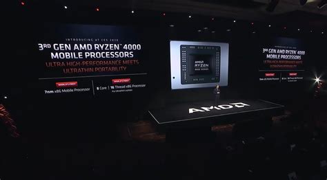 CES 2020: AMD's Ryzen 4000 laptop CPUs bring the fight to Intel | Rock ...