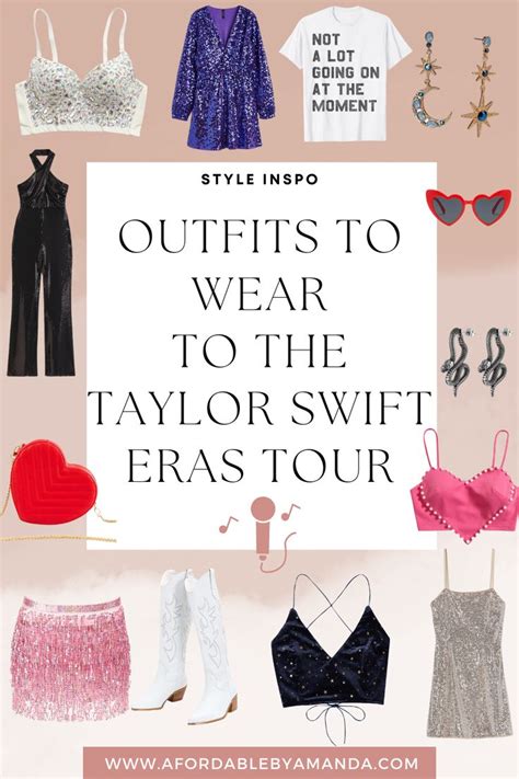 Outfits to Wear to the Taylor Swift Eras Tour - Affordable by Amanda ...