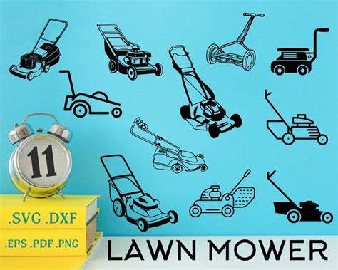 LAWN MOWER SVG, lawn mower clipart, lawn mower vector, lawn mower dfx ...