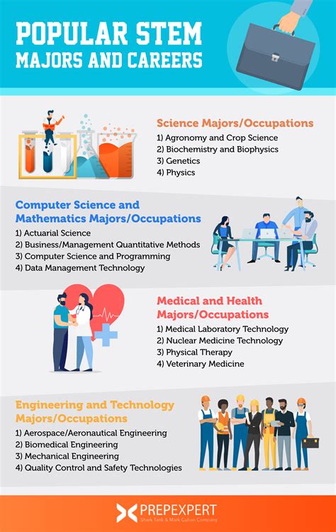 Popular STEM Majors And Careers | Prep Expert