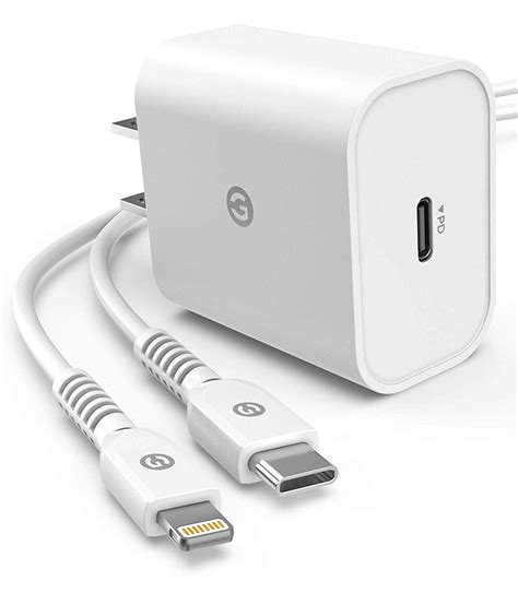 Galvanox Fast Charger for iPhone 12 13 Models (USB C to Lightning) 5FT Apple MFi Certified Cable ...