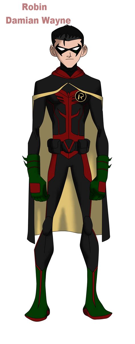 Damian Wayne Young Justice Concept by Bobkitty23 on DeviantArt