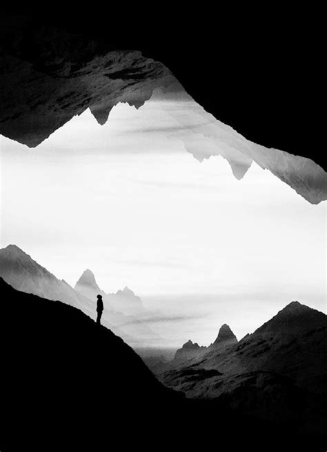 black wasteland isolation Art Print by Stoian Hitrov - Sto | Art prints, Fine art, Aluminum prints