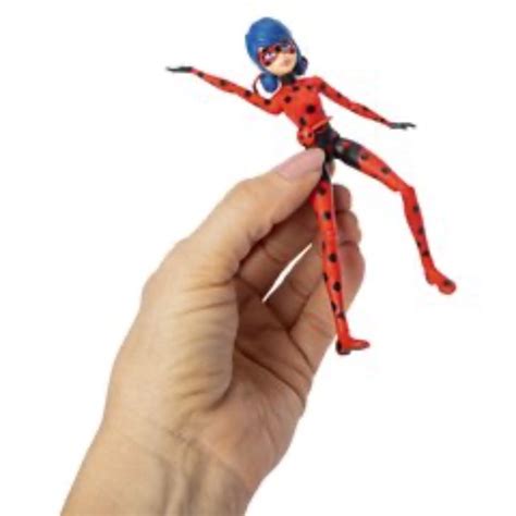 Miraculous Ladybug Lucky Charm 5" Super Poseable Action Figure by ...