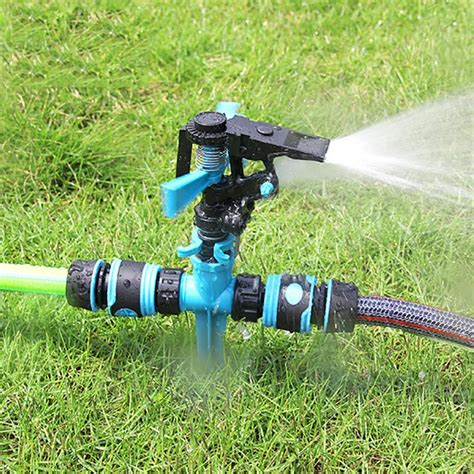 Aliexpress.com : Buy Mobile Automatic 360 Degree Rotary Nozzle Double Water Supply Spray Head ...