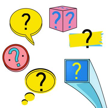 Retro Question Mark Symbol, Question Mark, Symbol, Doubt PNG Transparent Clipart Image and PSD ...