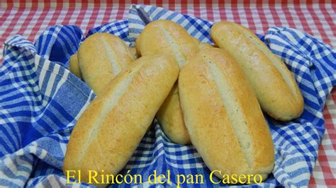 Cómo hacer bolillos de pan muy tiernos y tradicionales