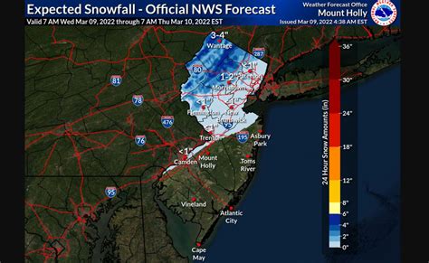 N.J. weather: Snow, wintry mix in today’s forecast with up to 4 inches ...