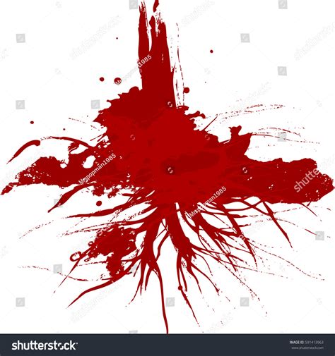 Vector Splatter Red Color Background Stock Vector (Royalty Free) 591413963 | Shutterstock