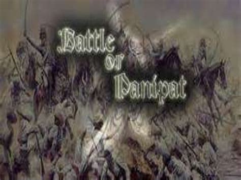 Battle of panipat