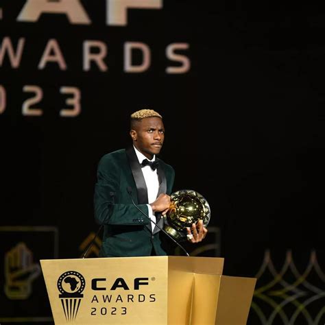 2023 CAF Awards: Osimhen Crowned Footballer Of The Year