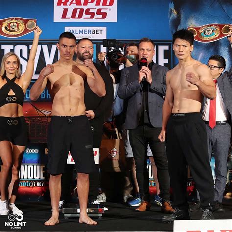 Tszyu Vs. Inoue: Weigh In Results From Sydney - Boxing News 24