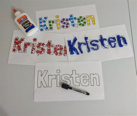 5 Learning your name Preschool Art Projects | Name art projects, Preschool art projects, Name art