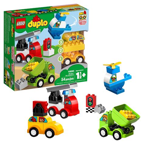 LEGO DUPLO My First Car Creations 10886 - Walmart.com