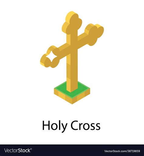 Holy cross Royalty Free Vector Image - VectorStock