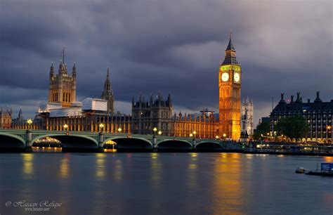 Monuments of London: The London Eye, The Big Ben and River Thames - Word of Power