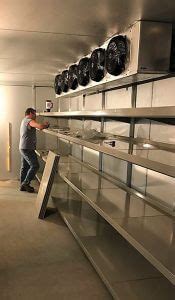 Installing Walk-In Cooler Shelving