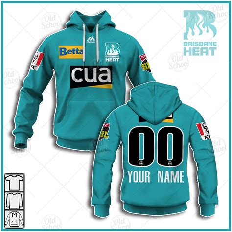 Personalised BRISBANE HEAT 2020/21 MEN’S BBL REPLICA JERSEY – YourGears