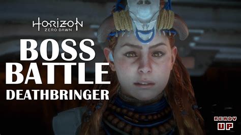 HORIZON ZERO DAWN - Fighting the Deathbringer Boss (Badly) - No ...