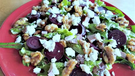 Roasted Beet Salad with Orange Vinaigrette - A Recipe for Beets