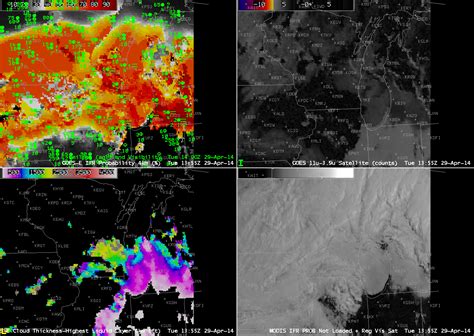 Advection fog over Lake Michigan | GOES-R Fog Product Examples