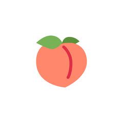 Peach Emoji Vector at Vectorified.com | Collection of Peach Emoji ...